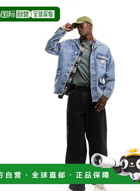 1h可退 潮奢 Levi'S 李维斯 男士 Broadway engineer 水洗牛仔布(