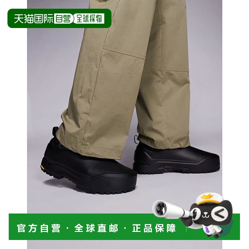 1h可退 潮奢 The North Face 北面 男士 Base WP 校园风凉拖(黑色