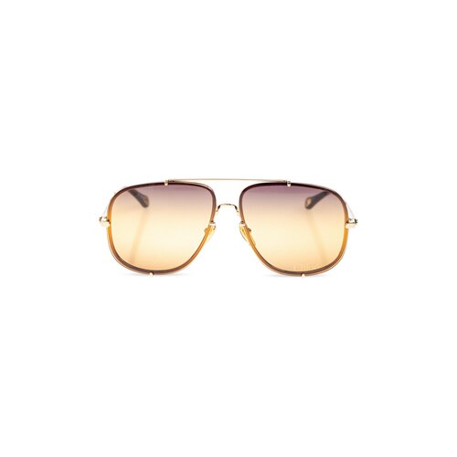 CHLOÉ 女士太阳镜 CH0348S0004 CO 黄色 Sunglasses