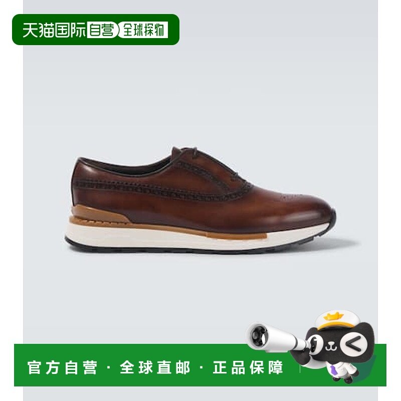 1h可退 潮奢 Berluti 伯尔鲁帝 男士 Fast Track 皮质运动鞋