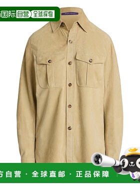 1h可退 潮奢 ralph lauren 拉尔夫劳伦 女士 Landry Lamb-Suede