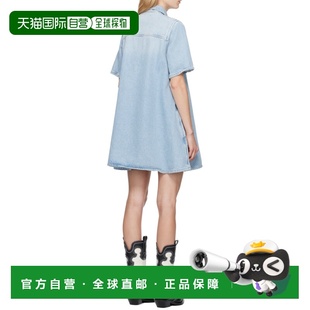AW2024 J1503091 蓝色 女士连衣裙 GANNI