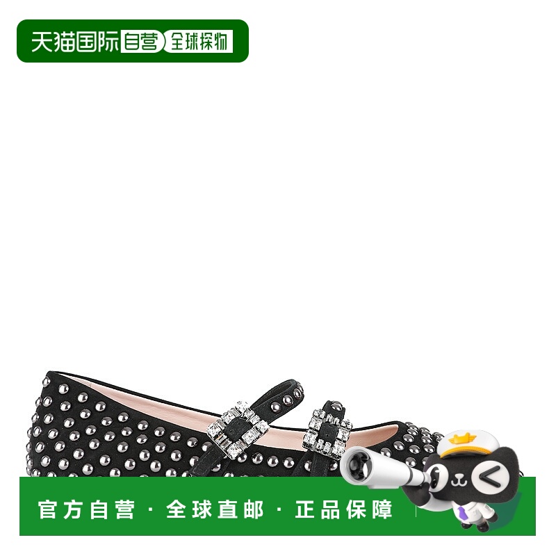 1h可退 ROGER VIVIER 女士芭蕾乐福鞋 RVW74339090CR0B999 AW2024