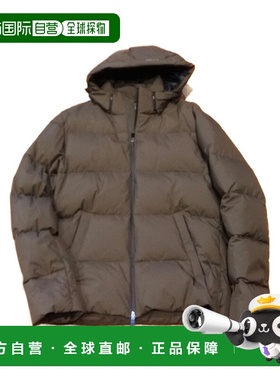 HERNO 男士外套 PI00226UL111067400 AW2023 绿色 连帽羽绒服