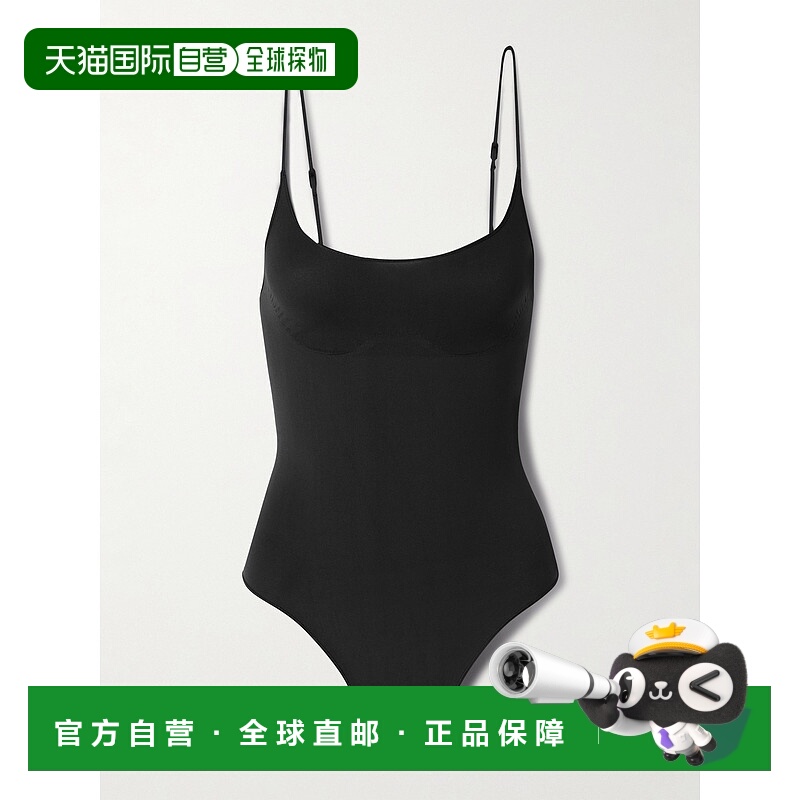 1h可退 潮奢 SKIMS 女士 Thong - Onyx 透视无缝连体衣 BDTHG8200