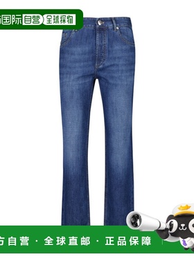 BRUNELLO CUCINELLI 男士牛仔裤 ME645D3210C1471直筒裤