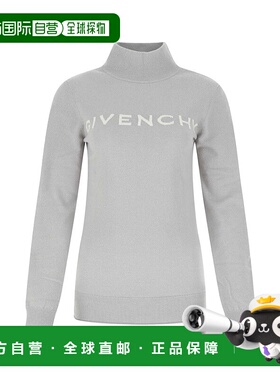 GIVENCHY 女士针织毛衣 BW90EG4Z9S069 SS2022 灰色 Grey cashmer
