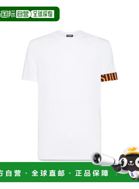 DSQUARED2 男士T恤 D9M3S5980126 AW2025 白色 短袖T恤