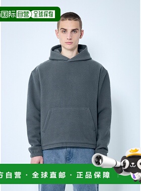 1h可退 潮奢 Rier 男士 Natural 抓绒运动衫 NFL3X02NATURALFLEEC