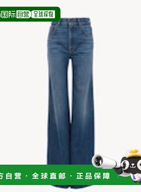 CHLOÉ 女士休闲裤 CH25ADP42251427 AW2025 蓝色 Chloe Jeans