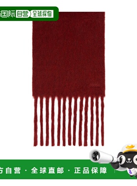 MAX MARA 女士围巾 4546025206005 AW2025 红色 流苏围巾