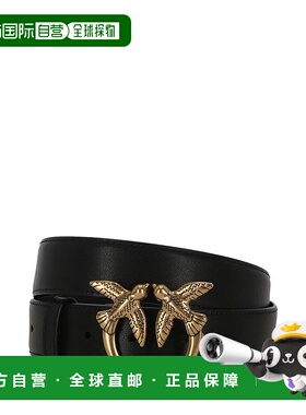 PINKO 女士腰带 100125A0F1Z99Q-0 AW2025 黑色 LOVE BERRY H3