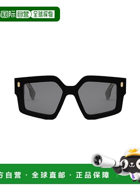 FENDI 女士眼镜 FE40162I01A SS2025 灰色太阳镜