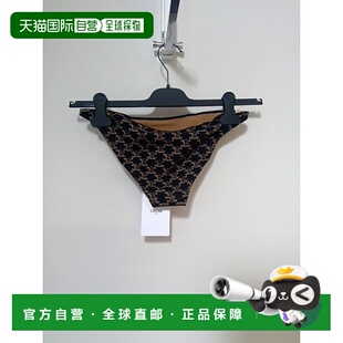 女士泳装 徽标泳裤 2Z220939T17BR 黑色 AW2024 CELINE