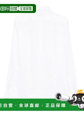 XACUS 男士衬衫 558ML11297001 SS2025 白色 `Classic` Long Slee