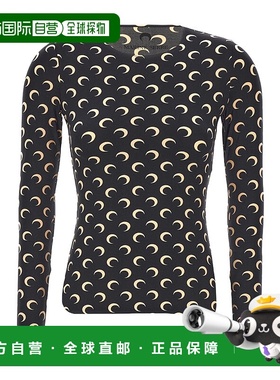 1h可退 MARINE SERRE 女士T恤 WTS006ACJER000199 CO 花色