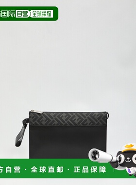 1h可退 FENDI 男士手拿包 7VA491AJF0F0GXN AW2025 黑色