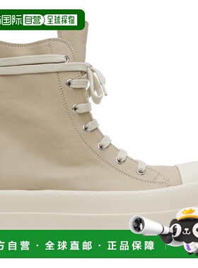 潮奢 rick owens 瑞克 欧文斯 女士 驼色 Mega Bumper 高帮运动鞋