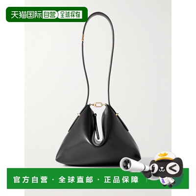 1h可退 潮奢 TOTÊME 女士 Bevel 皮革手提包 253WAL0090LE0025BLA