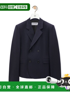 LOEWE 女士西服 S540Y03XAS8511 SS2025 黑色西装外套