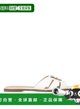 PINKO 女士凉鞋 SD0463P0014Z12 SS2026 白色 Flat Shoes