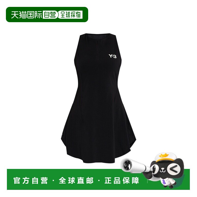 1h可退 Y-3 女士连衣裙 JZ93040BLACK AW2025 黑色 Dress with lo