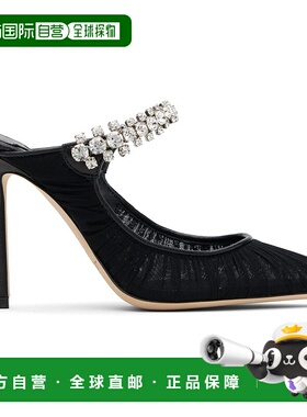 1h可退 潮奢 Jimmy Choo 周仰杰 女士 独家发售黑色 Bing 100 穆