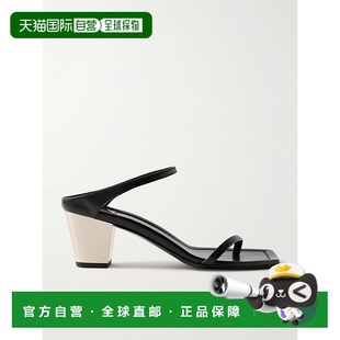 女士 TOTÊME The City 243WAS0153LE0013 1h可退 皮质凉拖 潮奢