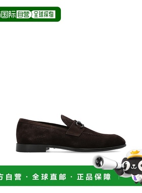 SALVATORE FERRAGAMO 男士商务休闲鞋 021669FOSTER789475BARK