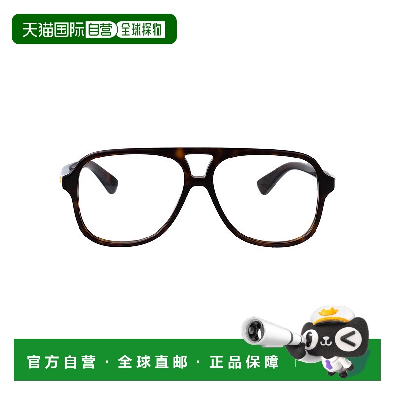 1h可退 BOTTEGA VENETA 男士眼镜 BV1417O002 AW2025 黑色