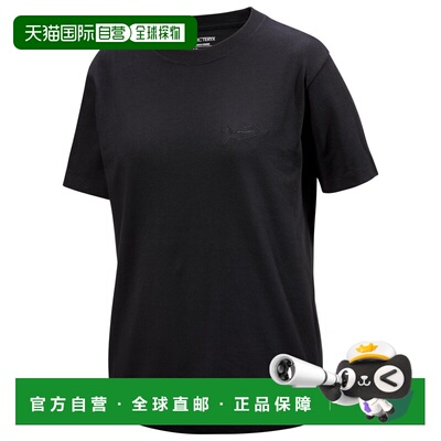 Arc'teryx 女士户外T恤 9162566BLACKBLACK CO 黑色