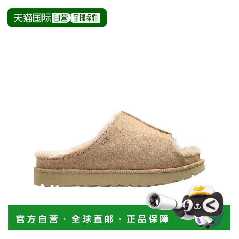 UGG 女士凉鞋 1167610SAN SS2025 棕色 圆头平底拖鞋,女鞋,罗马凉鞋,淘宝优惠券,粉丝福利购,淘宝优惠卷