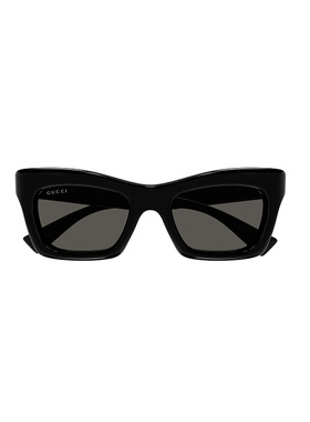 香港直邮GUCCI 女士眼镜 GG1773S001 SS2025 黑色 Sunglasses