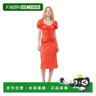 AW2023 F8496785 红色 女士半身裙 GANNI