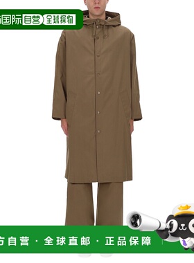 A.P.C. 男士大衣 PSALQM30012CAC SS2026 棕色 A.P.C. Hooded Tre