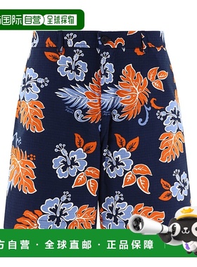 1h可退 潮奢 MAISON KITSUNE 男士 图案短裤 MM01402WW4016休闲裤