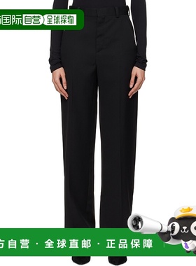 1h可退 潮奢 WARDROBE.NYC 女士 黑色 Straight Leg 长裤 W2214F2