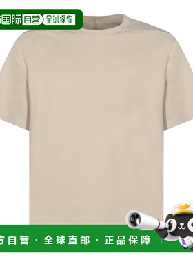 1h可退 潮奢 rick owens 瑞克 欧文斯 男士 沙色棉质T恤 RU01F223