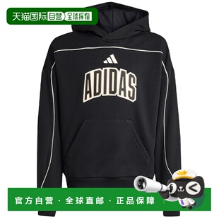 ADIDAS 男童卫衣 KC4645NERO CO 黑色 FELPA BAMBINO STADIUM