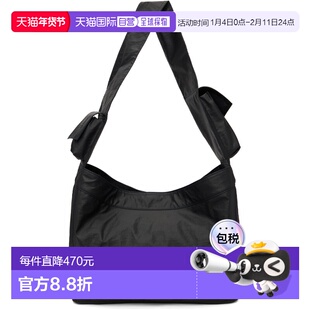 1h可退 潮奢 Y-3 男士 黑色大号 Newspaper 单肩包 KD4181斜挎包