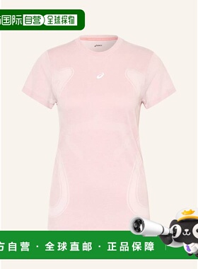 ASICS 女士T恤 100281933518500 CO 粉红色 ROAD SEAMLESS SS run