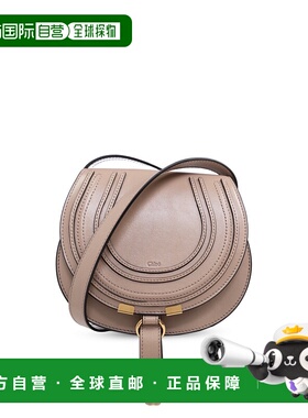 CHLOÉ 女士斜挎包 CHC24AS680N5728V SS2025 浅棕色 Marcie small