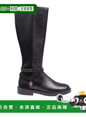 MICHAEL KORS 女士靴子 40F4ABMB6L001 AW2024 黑色长筒靴