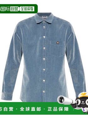 1h可退 MOSCHINO 男士衬衫 252ZZA021252210322 AW2025 蓝色