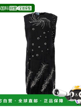 PRADA 女士连衣裙 P3M43RSOOO14YRF0002 SS2024 黑色
