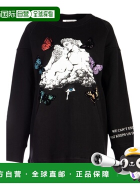 VALENTINO 女士针织毛衣  AW2019 SB0MF04B4Y2K92黑色长袖