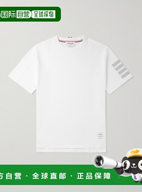 1h可退 潮奢 Thom Browne 汤姆 布朗 男士 四杠 T 恤 MJS246A0732