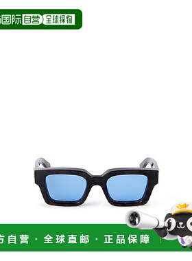 OFF-WHITE 男士眼镜 OERI0086045 SS2025 蓝色 全框太阳镜