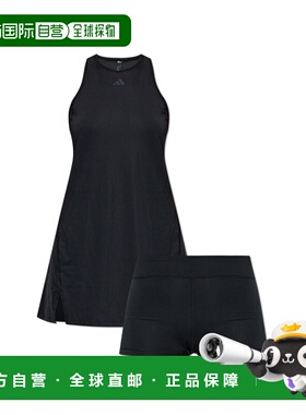 ADIDAS 女士健身衣 KF09720BLACK SS2026 黑色 Set: dress, short