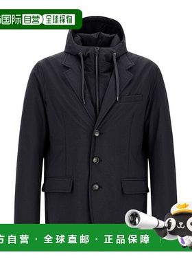HERNO 男士外套 GA00018UR12742S9490 AW2025 黑色